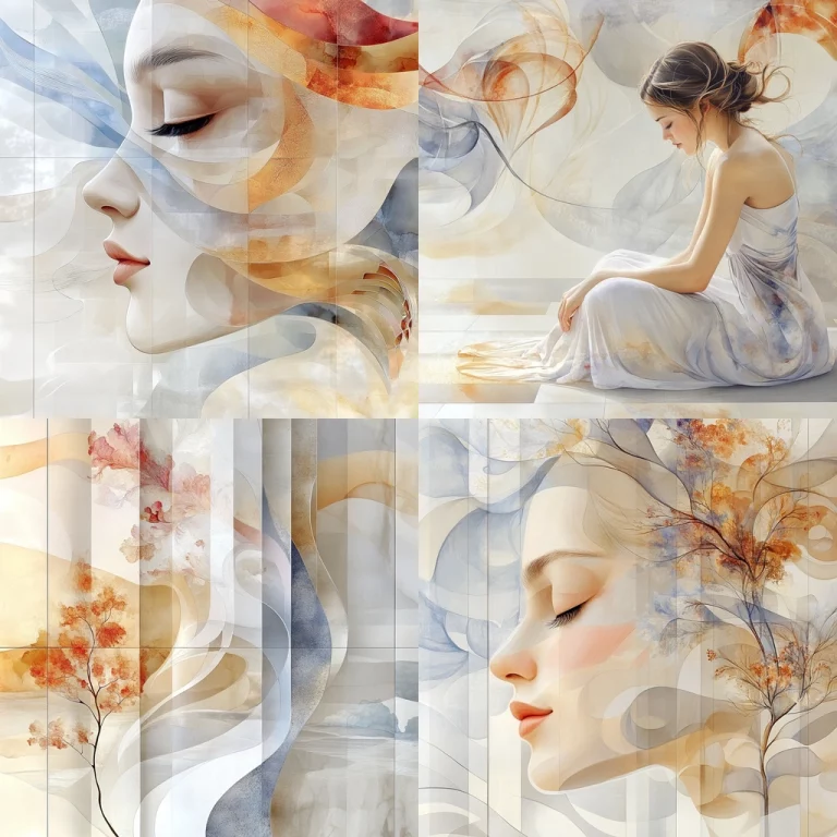 Ethereal Color Gradient - Midjourney style sref code