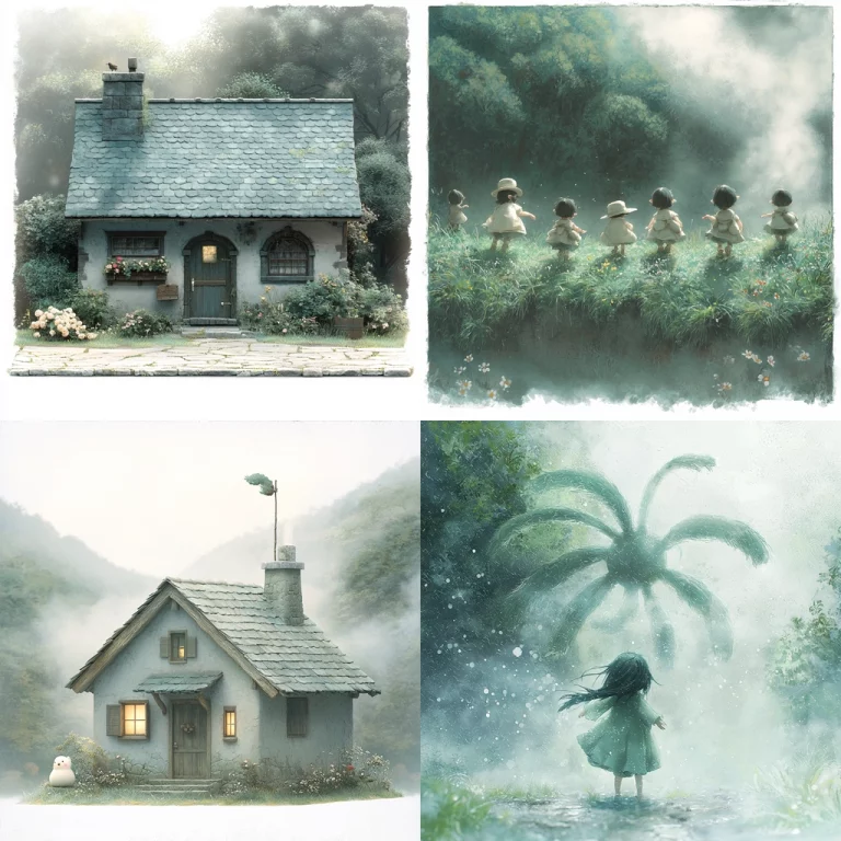 Cool Tone Dreamlike Lighting - Midjourney style sref code