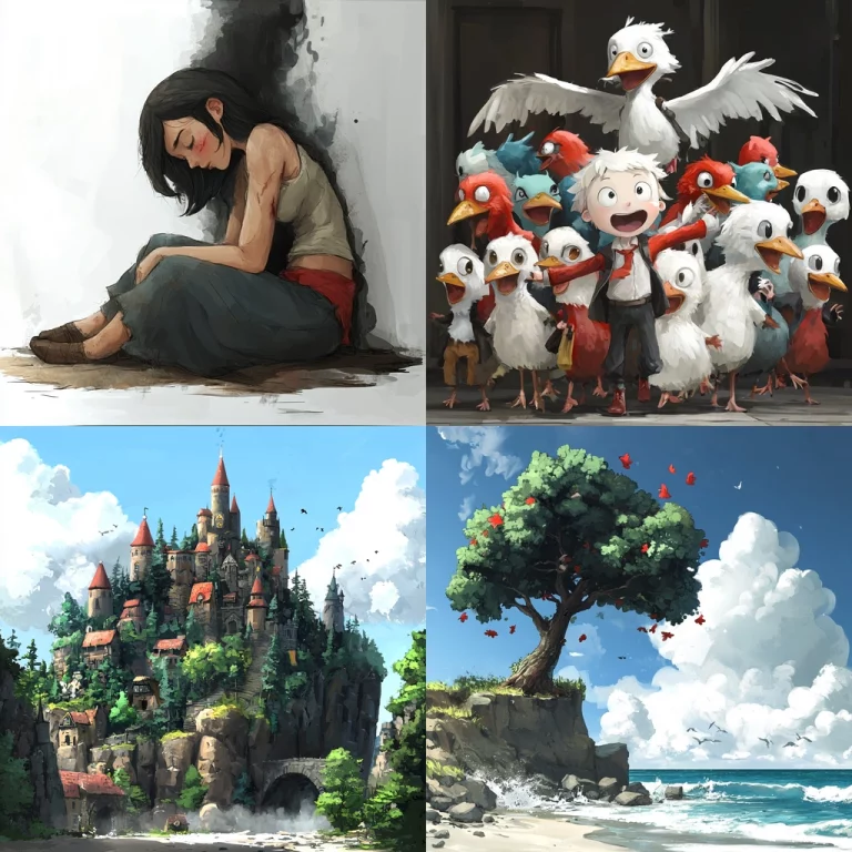 Vibrant Dynamic Color Illustration - Midjourney style sref code