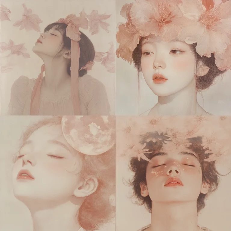 Soft Pastel Floral Realism - Midjourney style sref code