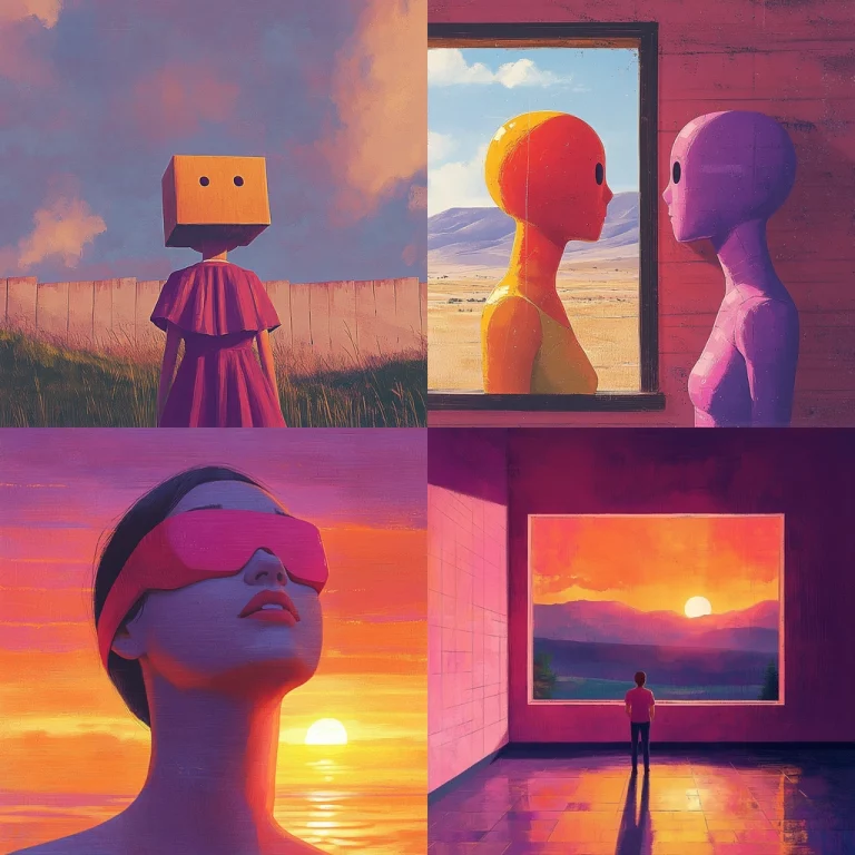 Vivid Sunset Contrast - Midjourney style sref code