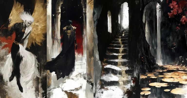 Contrasting Spiritual Textures - Midjourney style sref code