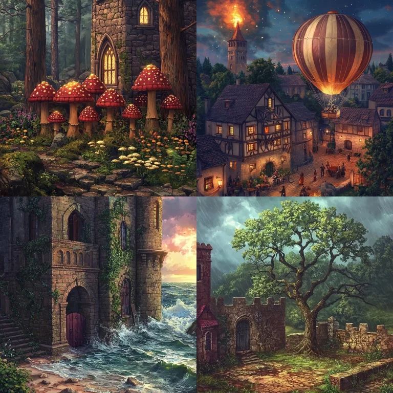 Luminous Contrast Fantasy - Midjourney style sref code