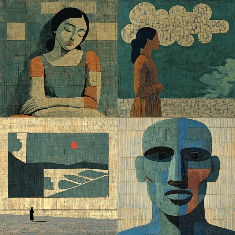 Muted Earthy Modernism - Midjourney style sref code