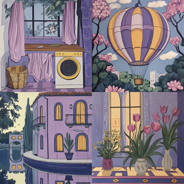 Pastel Dreamlike Illumination with Bold Lines - Midjourney style sref code