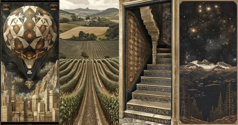 Textured Sepia Earth Tones - Midjourney style sref code