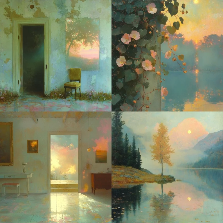 Soft Light Impressionism - Midjourney style sref code