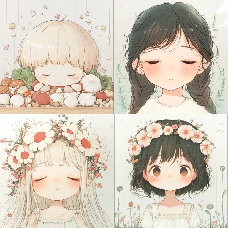 Pastel Petal Portraiture - Midjourney style sref code