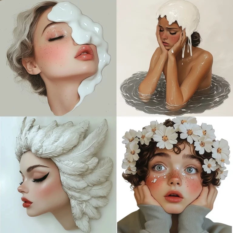 Monochrome Textured Realism - Midjourney style sref code