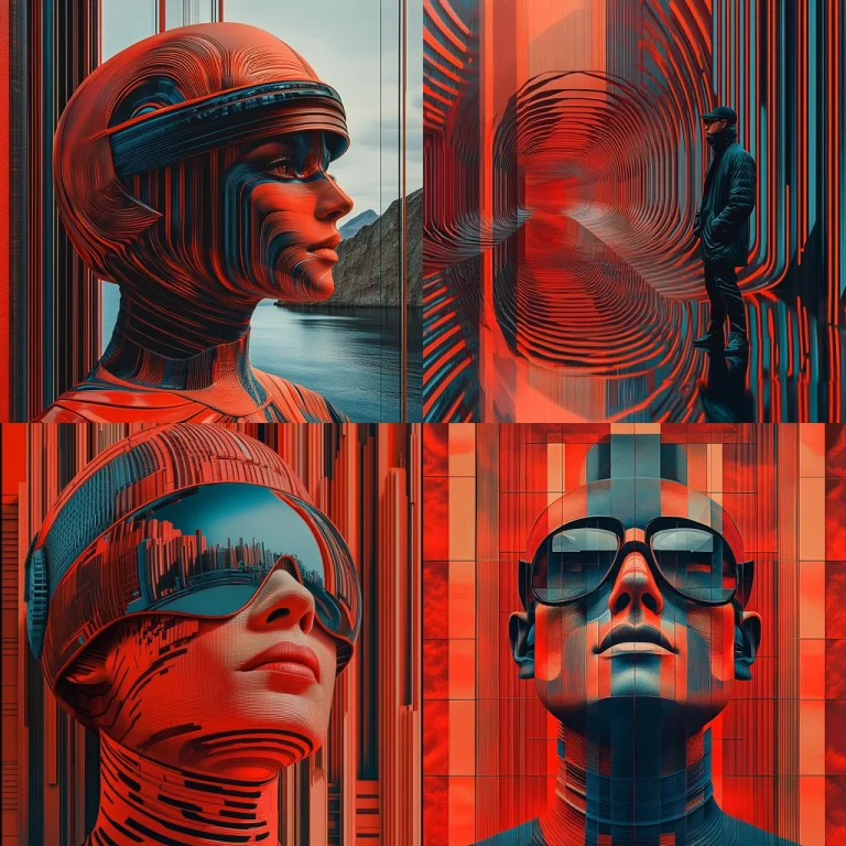 Vibrant Geometric Patterns - Midjourney style sref code