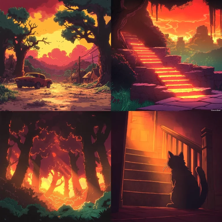 Golden Sunset Illumination - Midjourney style sref code