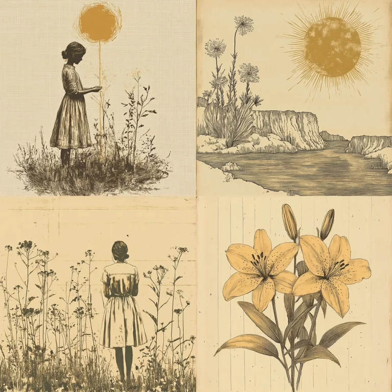 Sepia Monochrome Sketching - Midjourney style sref code