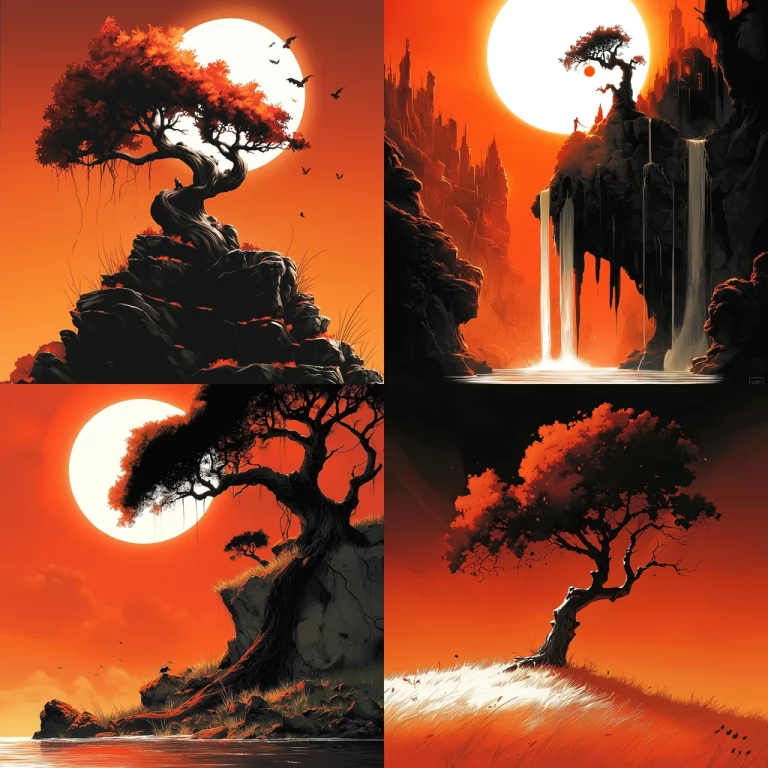 Vivid Warm Tone Glow - Midjourney style sref code