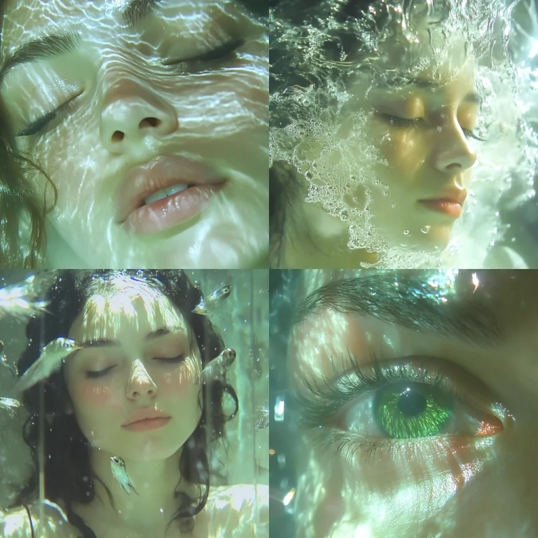 Iridescent Liquid Glare - Midjourney style sref code