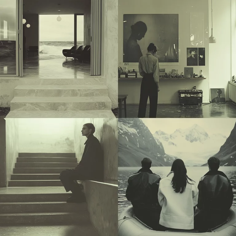 Muted Monochrome Vision - Midjourney style sref code