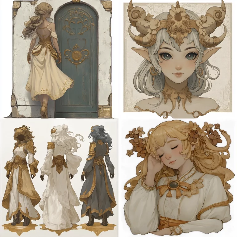 Antique Deco Pastel - Midjourney style sref code