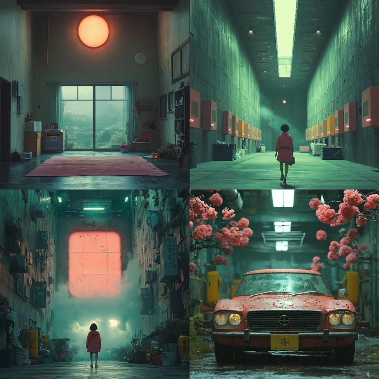 Neon Glow and Soft Hues - Midjourney style sref code