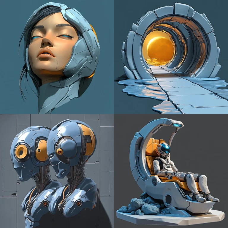 Sleek Futuristic Tech - Midjourney style sref code