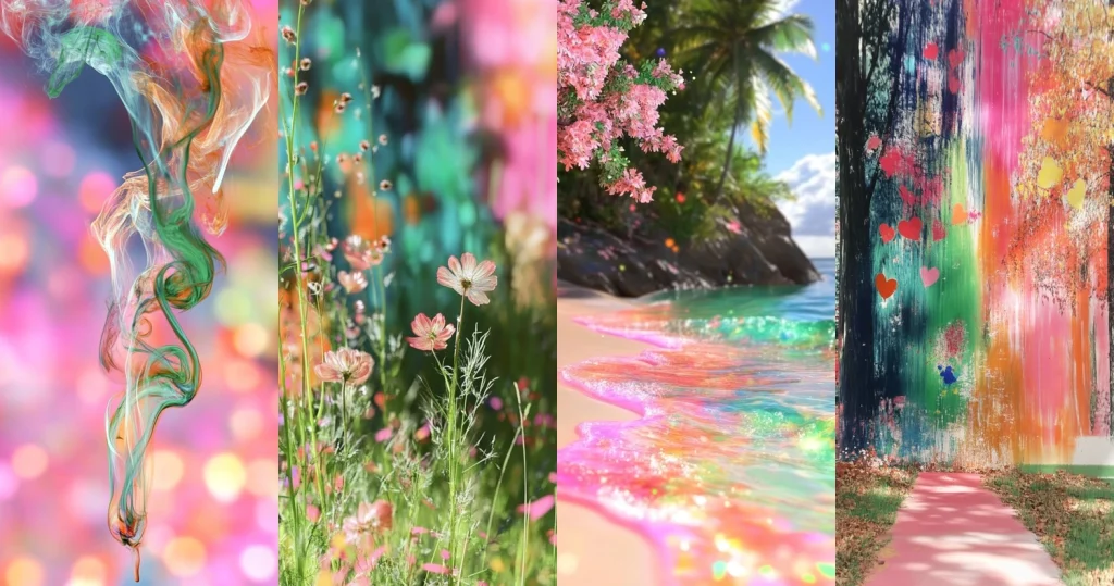 Pastel Vibrant Illumination - Midjourney style sref code