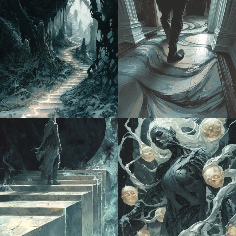 Dark Textured Lighting Layers - Midjourney style sref code