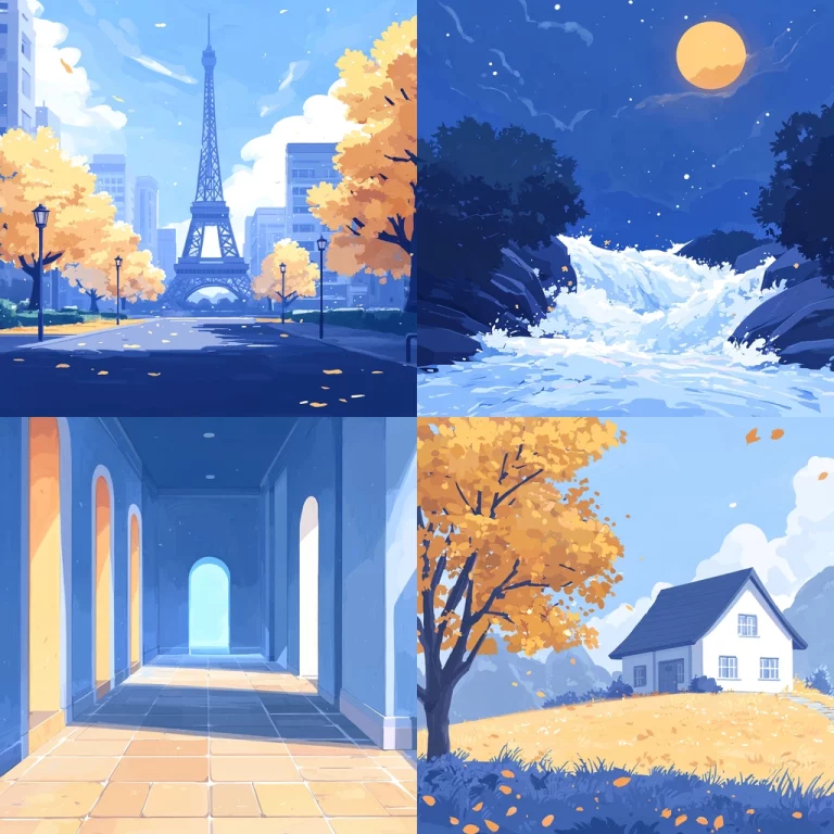 Soft Pastel Lightscapes - Midjourney style sref code