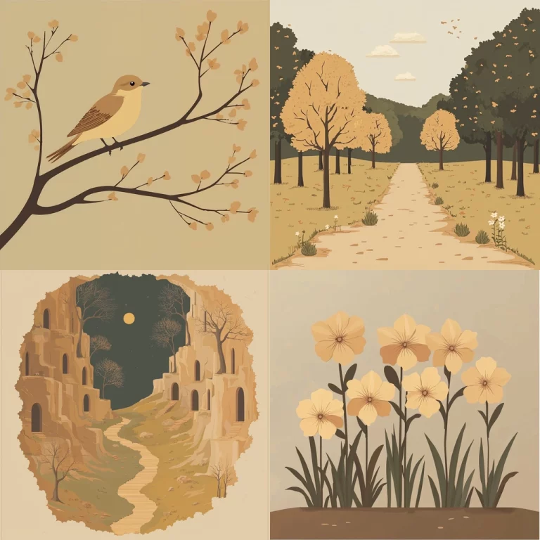 Pastel Earthy Tones - Midjourney style sref code