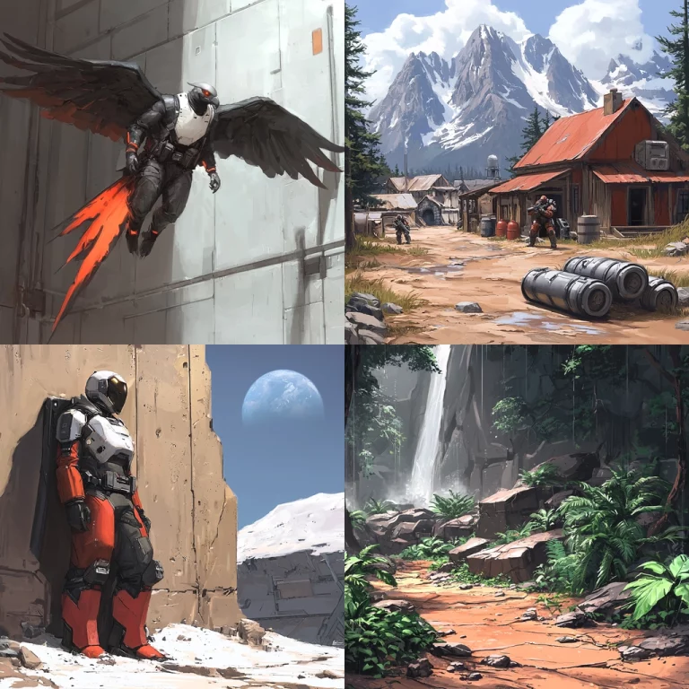 Dynamic Sci-Fi Realism - Midjourney style sref code