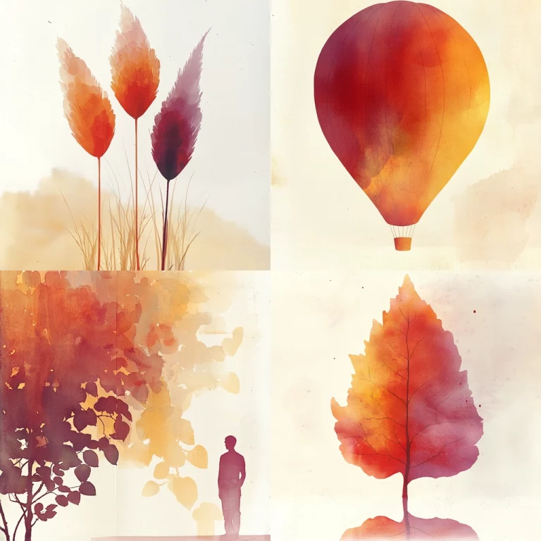 Warm Watercolor Gradients - Midjourney style sref code