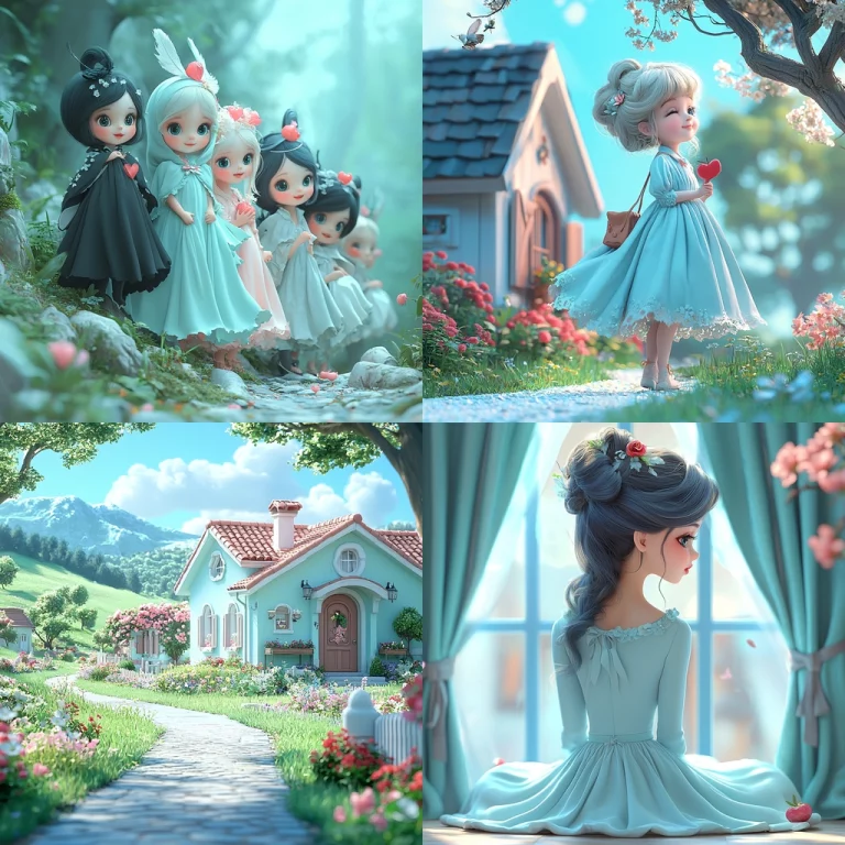 Pastel Dreamlike Charm - Midjourney style sref code