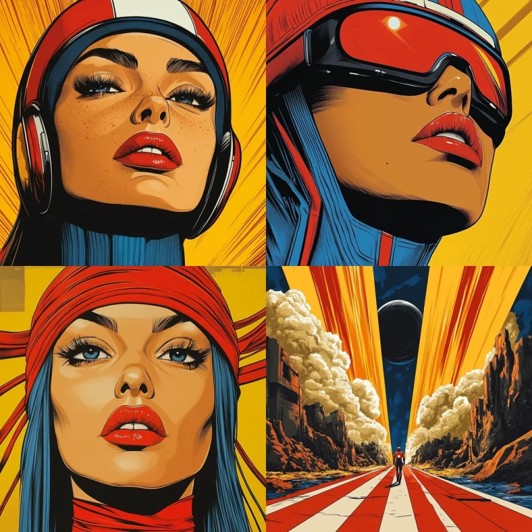 Bold Pop Graphics - Midjourney style sref code