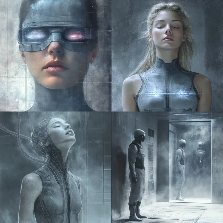 Futuristic Cyber Realism - Midjourney style sref code