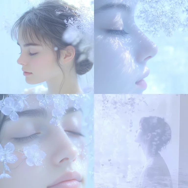 Soft Blue Illumination - Midjourney style sref code