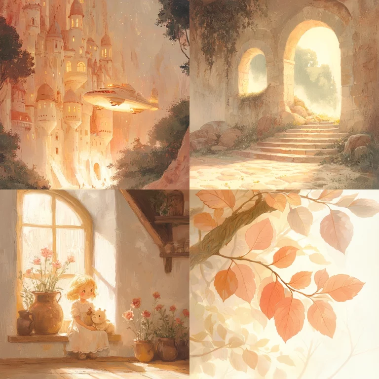 Warm Light Textured Realism - Midjourney style sref code