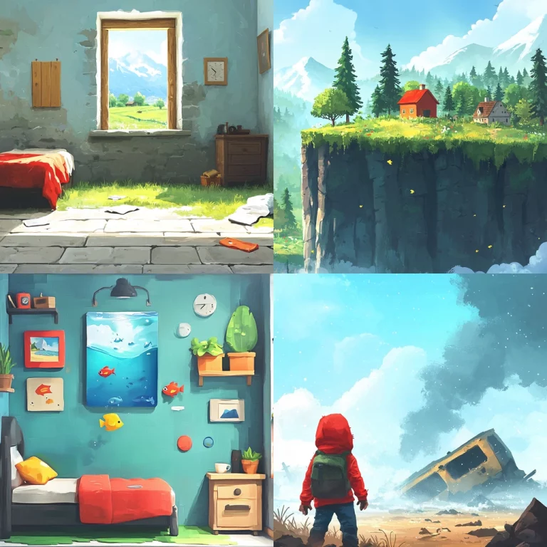 Vivid Cool Tone Illustrative - Midjourney style sref code