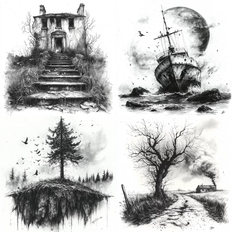 Monochrome Textured Realism - Midjourney style sref code