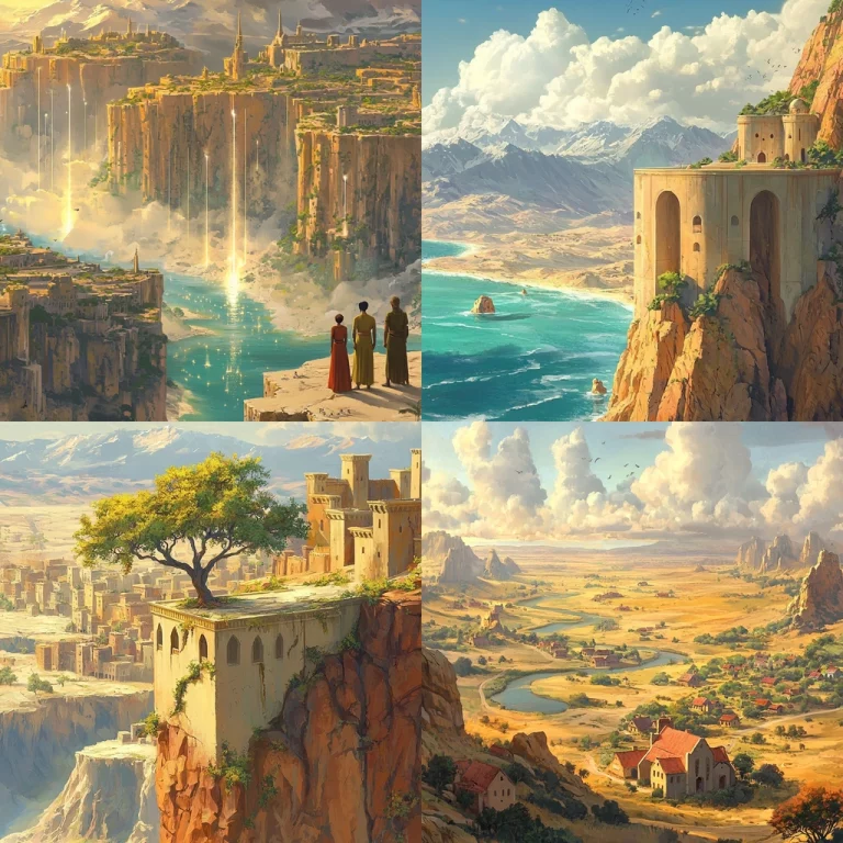 Vivid Landscapes with Dramatic Light - Midjourney style sref code