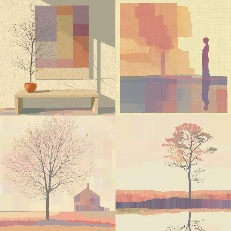 Pastel Texture Branch Light - Midjourney style sref code