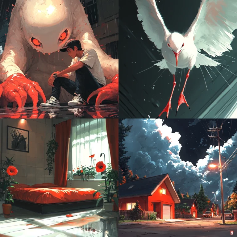 Vibrant Contrast with Sharp Shadows - Midjourney style sref code