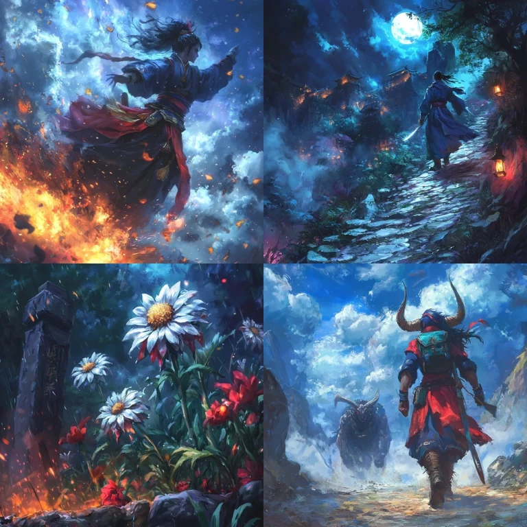 Vivid Lighting Fantasy - Midjourney style sref code