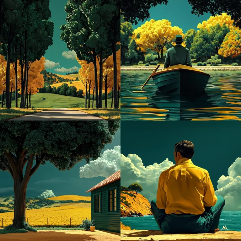 Vivid Autumnal Tone - Midjourney style sref code