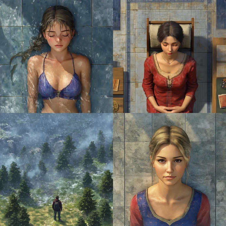 Realistic Textured Illumination - Midjourney style sref code