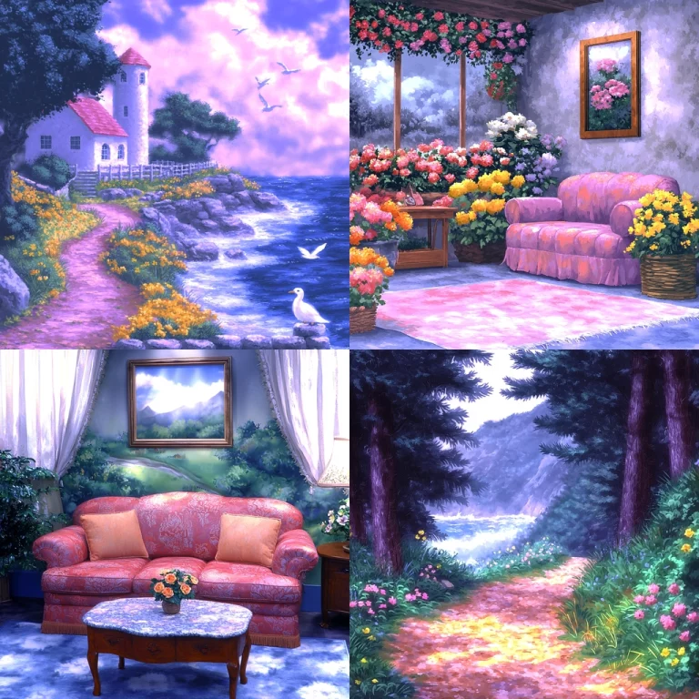 Soft Textured Impressionism - Midjourney style sref code