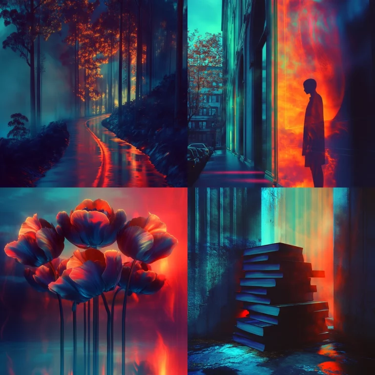 Luminous Deep Contrast - Midjourney style sref code