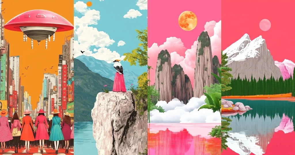 Vivid Chromatic Fusion - Midjourney style sref code