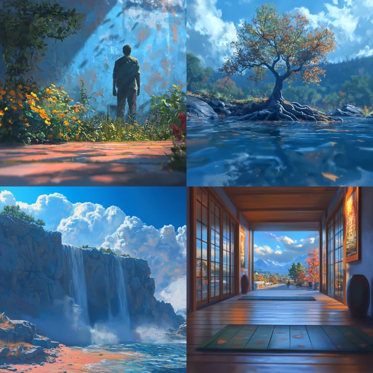 Natural Western Oil Impression - Midjourney style sref code