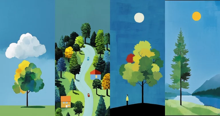 Bold Color Blocks with Natural Tint - Midjourney style sref code