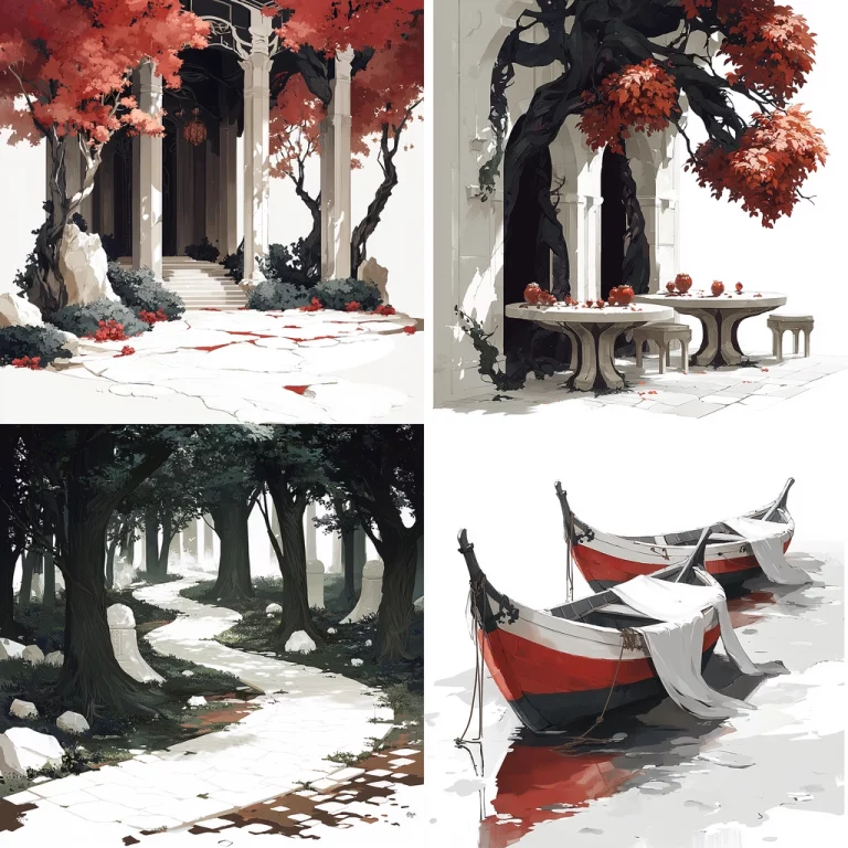 Vibrant Rustic Elegance - Midjourney style sref code