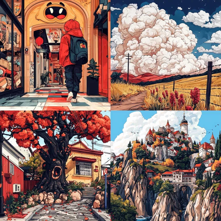 Vivid Cartoon Realism - Midjourney style sref code