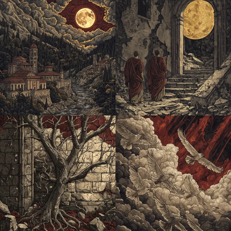 Textured Monochrome with Earthy Tones - Midjourney style sref code