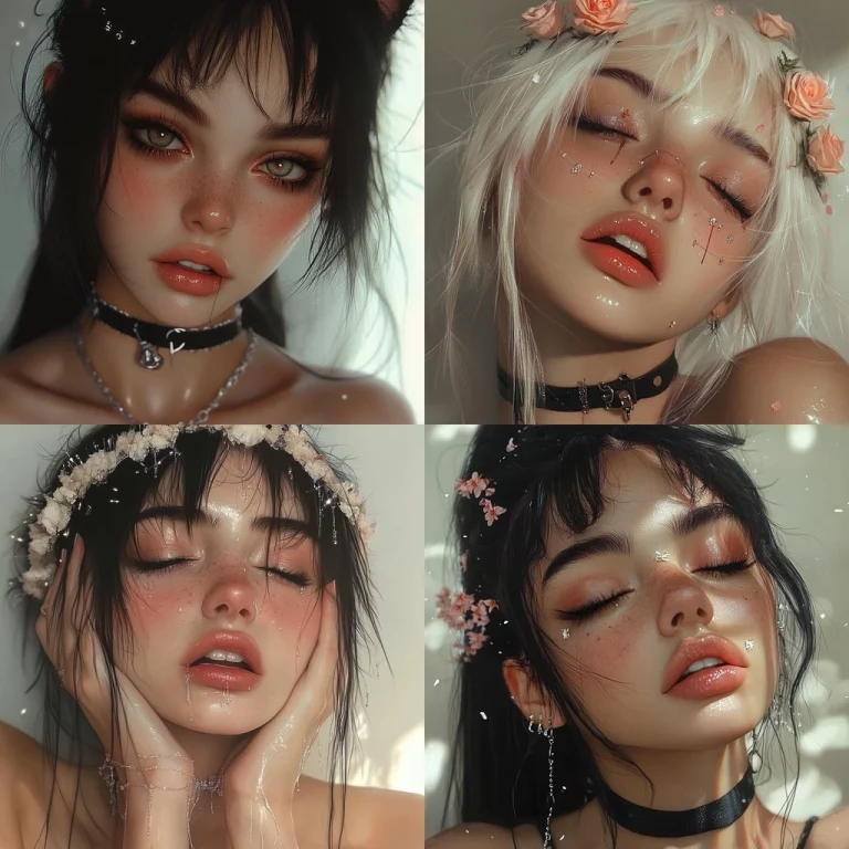 Soft Focus Floral Fantasy - Midjourney style sref code